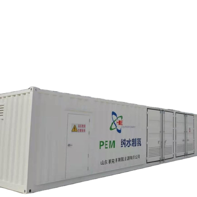 4600KG Tỷ lệ sản xuất 200Nm3/H Spe Pem H2 Generator For Renewable Energy QLS-M200